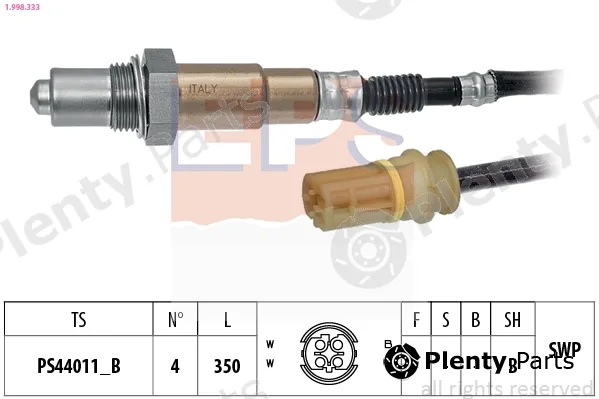 EPS 1.998.333 — Lambda Sensor Made in Italy - OE Equivalent