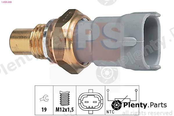 EPS 1.830.268 — Sensor, coolant temperature Made in Italy - OE Equivalent