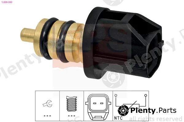 EPS 1.830.383 — Sensor, fuel temperature Made in Italy - OE Equivalent