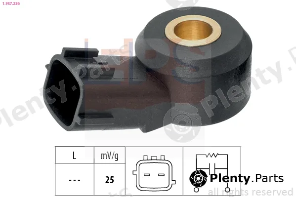 EPS 1.957.236 — Knock Sensor Made in Italy - OE Equivalent