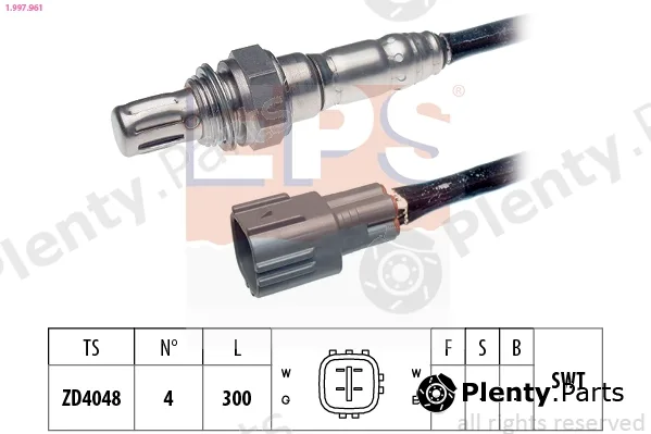 EPS 1.997.961 — Lambda Sensor Made in Italy - OE Equivalent