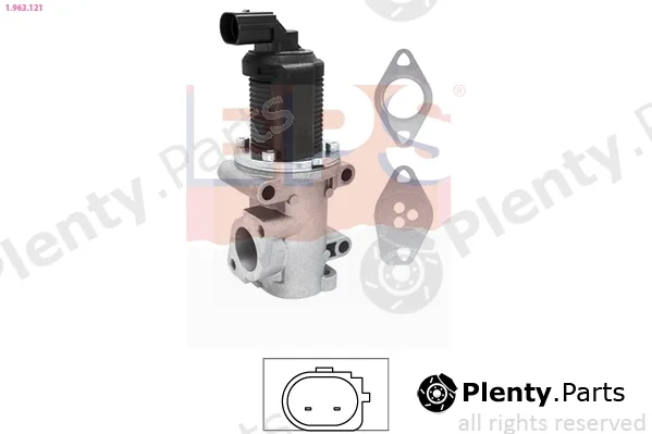 EPS 1.963.121 — EGR Valve Made in Italy - OE Equivalent
