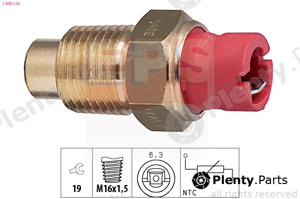EPS 1.830.132 — Sensor, coolant temperature Made in Italy - OE Equivalent
