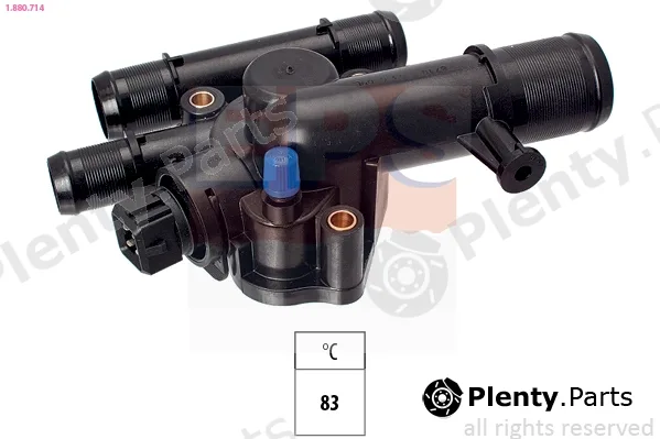EPS 1.880.714 — Thermostat, coolant Made in Italy - OE Equivalent