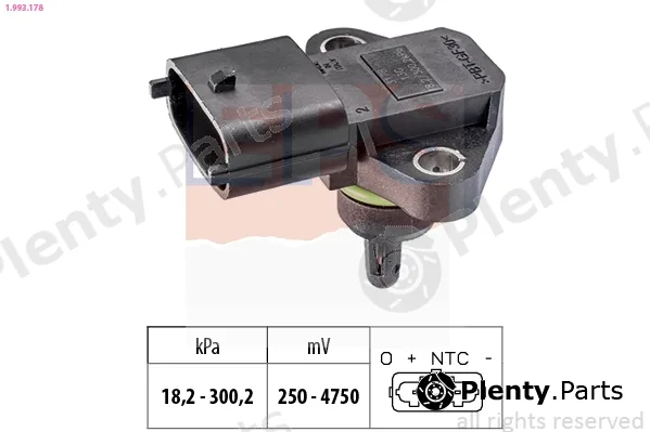EPS 1.993.178 — Air Pressure Sensor, altitude adaption Made in Italy - OE Equivalent