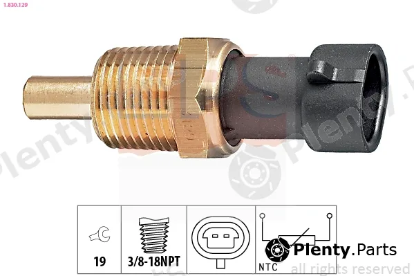EPS 1.830.129 — Sensor, oil temperature Made in Italy - OE Equivalent