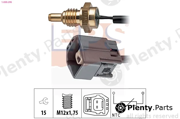 EPS 1.830.295 — Sensor, coolant temperature Made in Italy - OE Equivalent