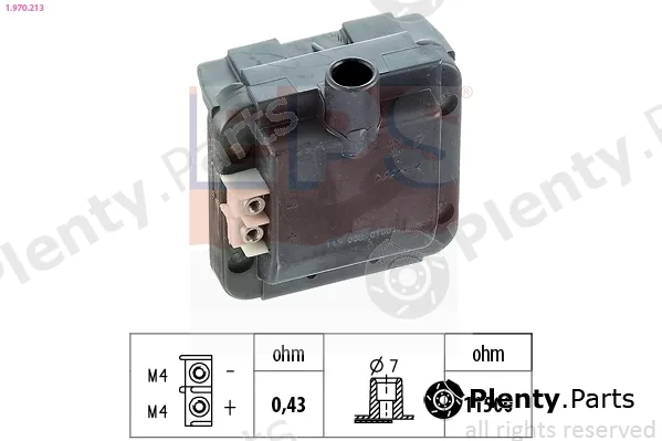EPS 1.970.213 — Ignition Coil Made in Italy - OE Equivalent