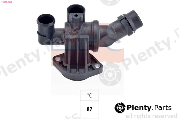 EPS 1.880.680 — Thermostat, coolant Made in Italy - OE Equivalent