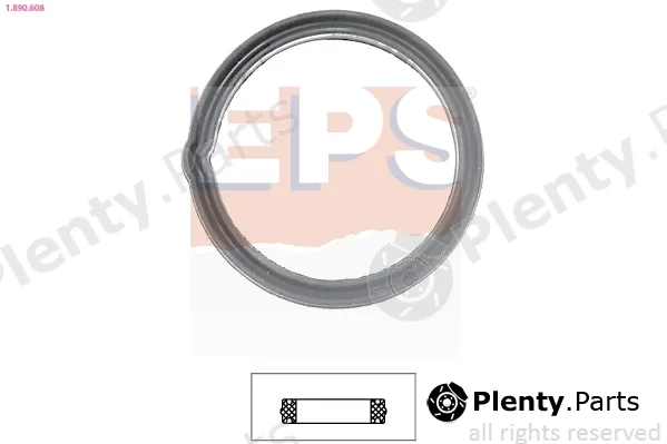 EPS 1.890.608 — Seal, thermostat Made in Italy - OE Equivalent