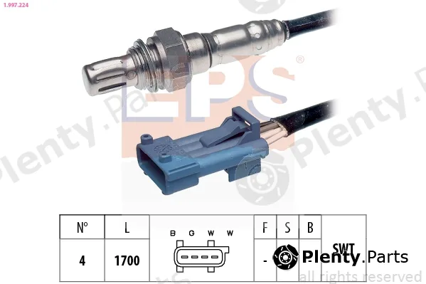 EPS 1.997.224 — Lambda Sensor Made in Italy - OE Equivalent