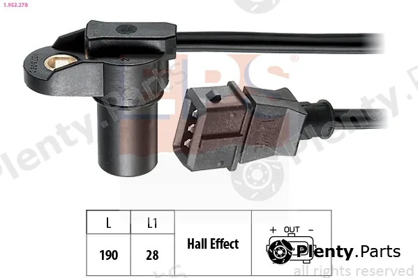 EPS 1.953.278 — Sensor, camshaft position Made in Italy - OE Equivalent