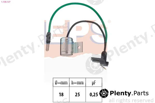 EPS 1.130.127 — Capacitor, ignition system Made in Italy - OE Equivalent