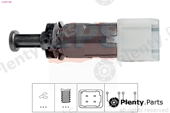 EPS 1.810.149 — Stop Light Switch Made in Italy - OE Equivalent