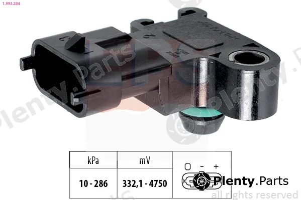 EPS 1.993.234 — Air Pressure Sensor, altitude adaption Made in Italy - OE Equivalent