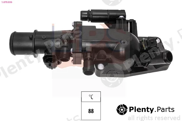 EPS 1.879.936 — Thermostat, coolant Made in Italy - OE Equivalent