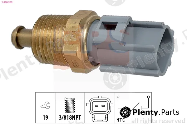 EPS 1.830.363 — Sensor, oil temperature Made in Italy - OE Equivalent