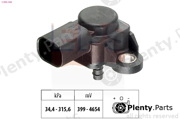 EPS 1.993.165 — Air Pressure Sensor, altitude adaption Made in Italy - OE Equivalent