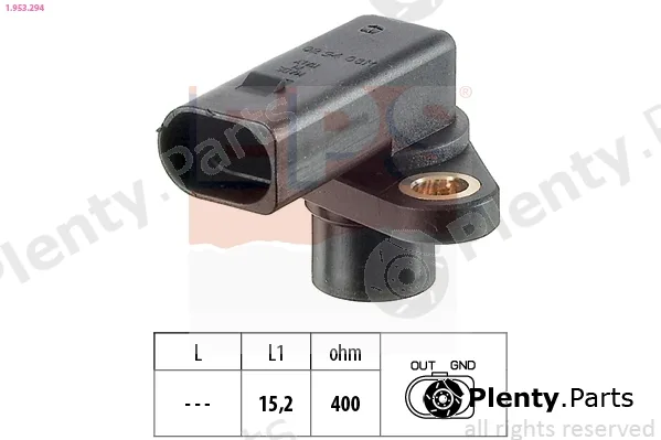 EPS 1.953.294 — Sensor, crankshaft pulse Made in Italy - OE Equivalent