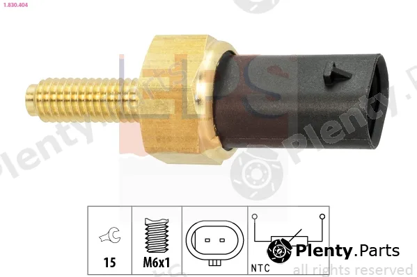 EPS 1.830.404 — Sensor, coolant temperature Made in Italy - OE Equivalent