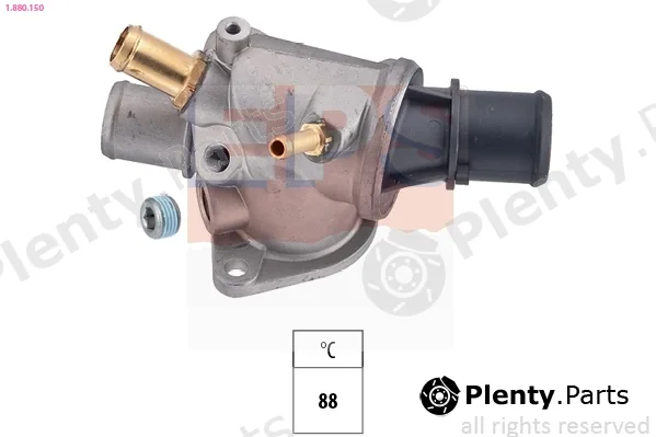 EPS 1.880.150 — Thermostat, coolant Made in Italy - OE Equivalent