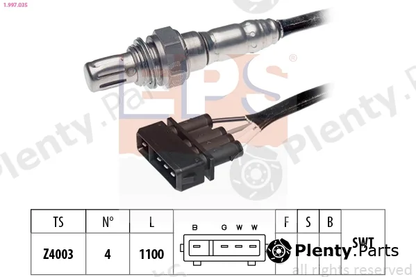 EPS 1.997.035 — Lambda Sensor Made in Italy - OE Equivalent