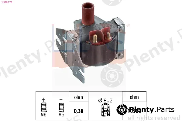 EPS 1.970.178 — Ignition Coil Made in Italy - OE Equivalent