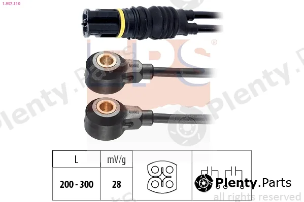 EPS 1.957.110 — Knock Sensor Made in Italy - OE Equivalent