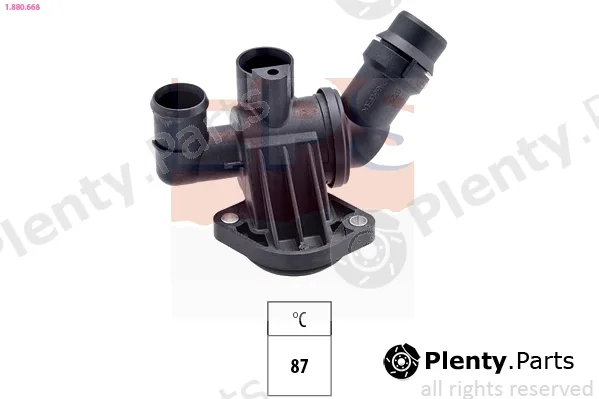 EPS 1.880.668 — Thermostat, coolant Made in Italy - OE Equivalent