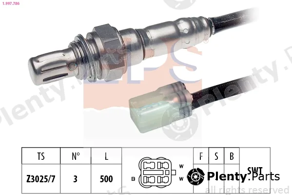 EPS 1.997.786 — Lambda Sensor Made in Italy - OE Equivalent