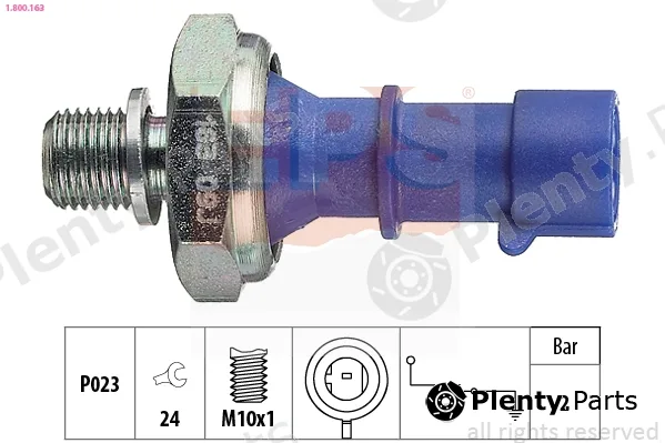EPS 1.800.163 — Oil Pressure Switch Made in Italy - OE Equivalent