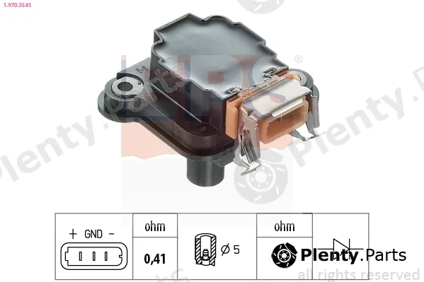 EPS 1.970.354S — Ignition Coil Made in Italy - OE Equivalent