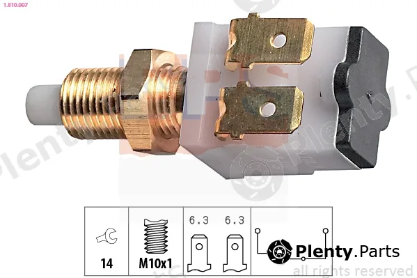 EPS 1.810.007 — Stop Light Switch Made in Italy - OE Equivalent