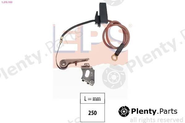 EPS 1.215.103 — Contact Breaker, distributor Made in Italy - OE Equivalent
