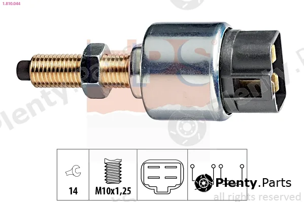 EPS 1.810.044 — Stop Light Switch Made in Italy - OE Equivalent