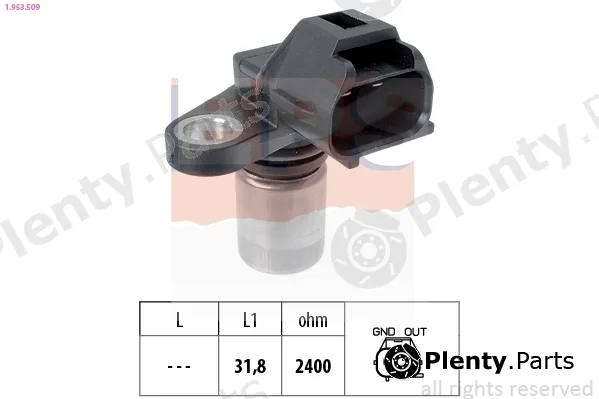 EPS 1.953.509 — Sensor, crankshaft pulse Made in Italy - OE Equivalent