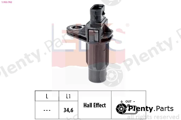 EPS 1.953.762 — Sensor, crankshaft pulse Made in Italy - OE Equivalent