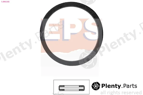EPS 1.890.565 — Seal, thermostat Made in Italy - OE Equivalent