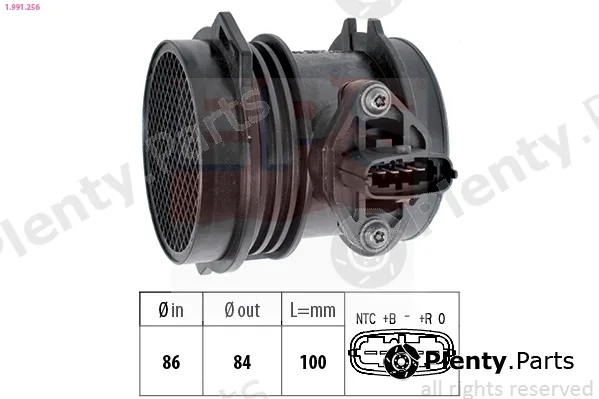 EPS 1.991.256 — Mass Air Flow Sensor Made in Italy - OE Equivalent