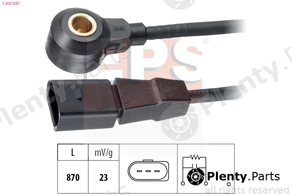 EPS 1.957.047 — Knock Sensor Made in Italy - OE Equivalent