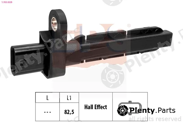 EPS 1.953.828 — Sensor, crankshaft pulse Made in Italy - OE Equivalent
