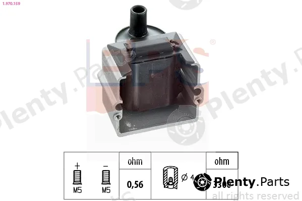 EPS 1.970.159 — Ignition Coil Made in Italy - OE Equivalent