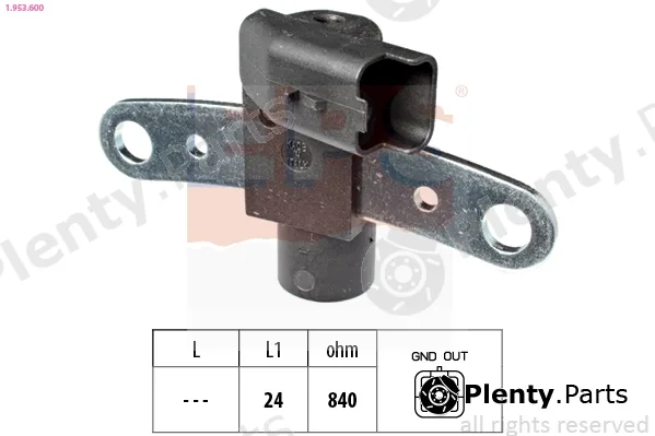 EPS 1.953.600 — Sensor, crankshaft pulse Made in Italy - OE Equivalent