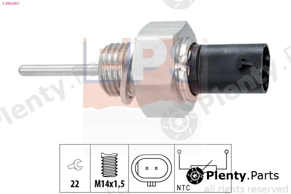 EPS 1.994.051 — Sensor, intake air temperature Made in Italy - OE Equivalent