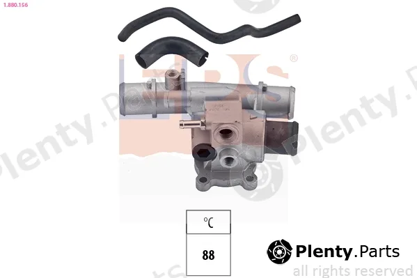 EPS 1.880.156 — Thermostat, coolant Made in Italy - OE Equivalent