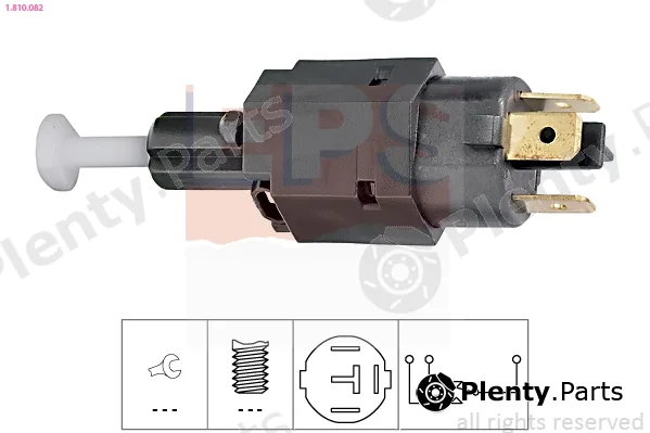 EPS 1.810.082 — Stop Light Switch Made in Italy - OE Equivalent