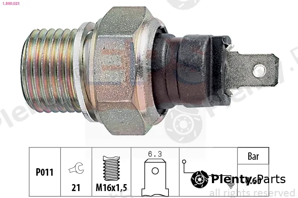 EPS 1.800.021 — Oil Pressure Switch Made in Italy - OE Equivalent