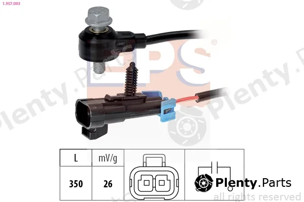 EPS 1.957.093 — Knock Sensor Made in Italy - OE Equivalent