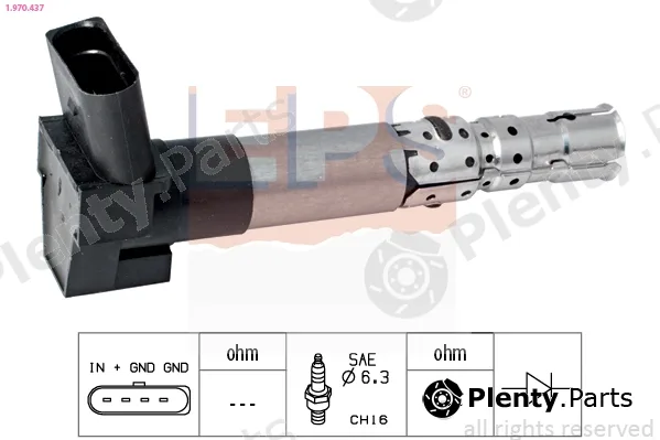 EPS 1.970.437 — Ignition Coil Made in Italy - OE Equivalent