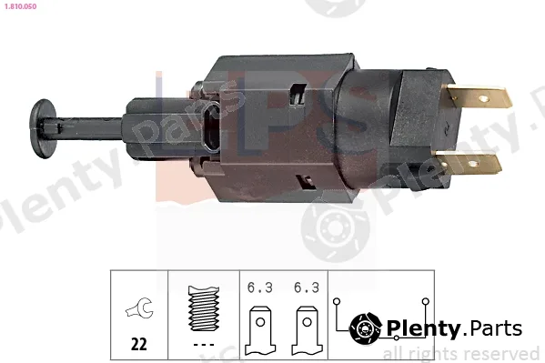 EPS 1.810.050 — Stop Light Switch Made in Italy - OE Equivalent